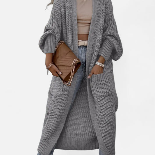 Zarenzio | Women’s Heritage Ribbed V-Neck Cardigan