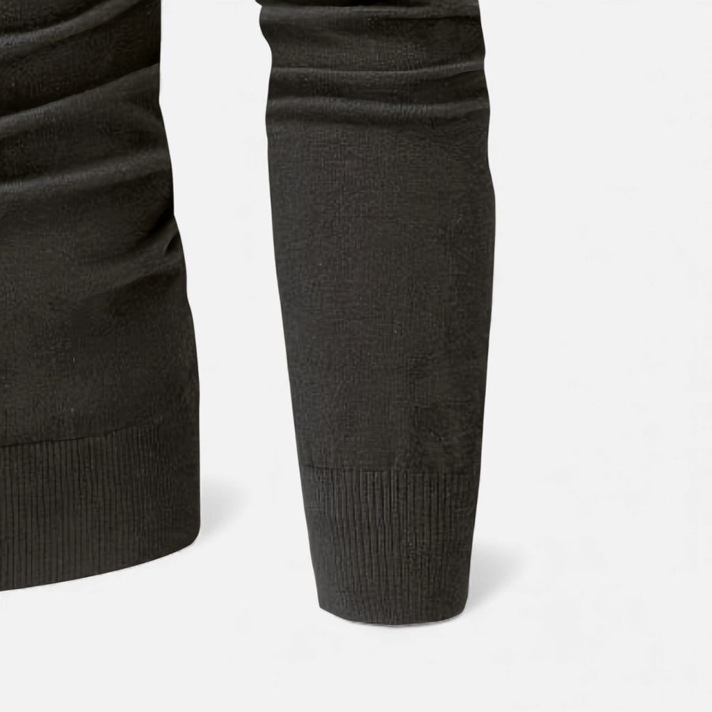 Zarenzio | Men's Viscose Blend Turtleneck Sweater