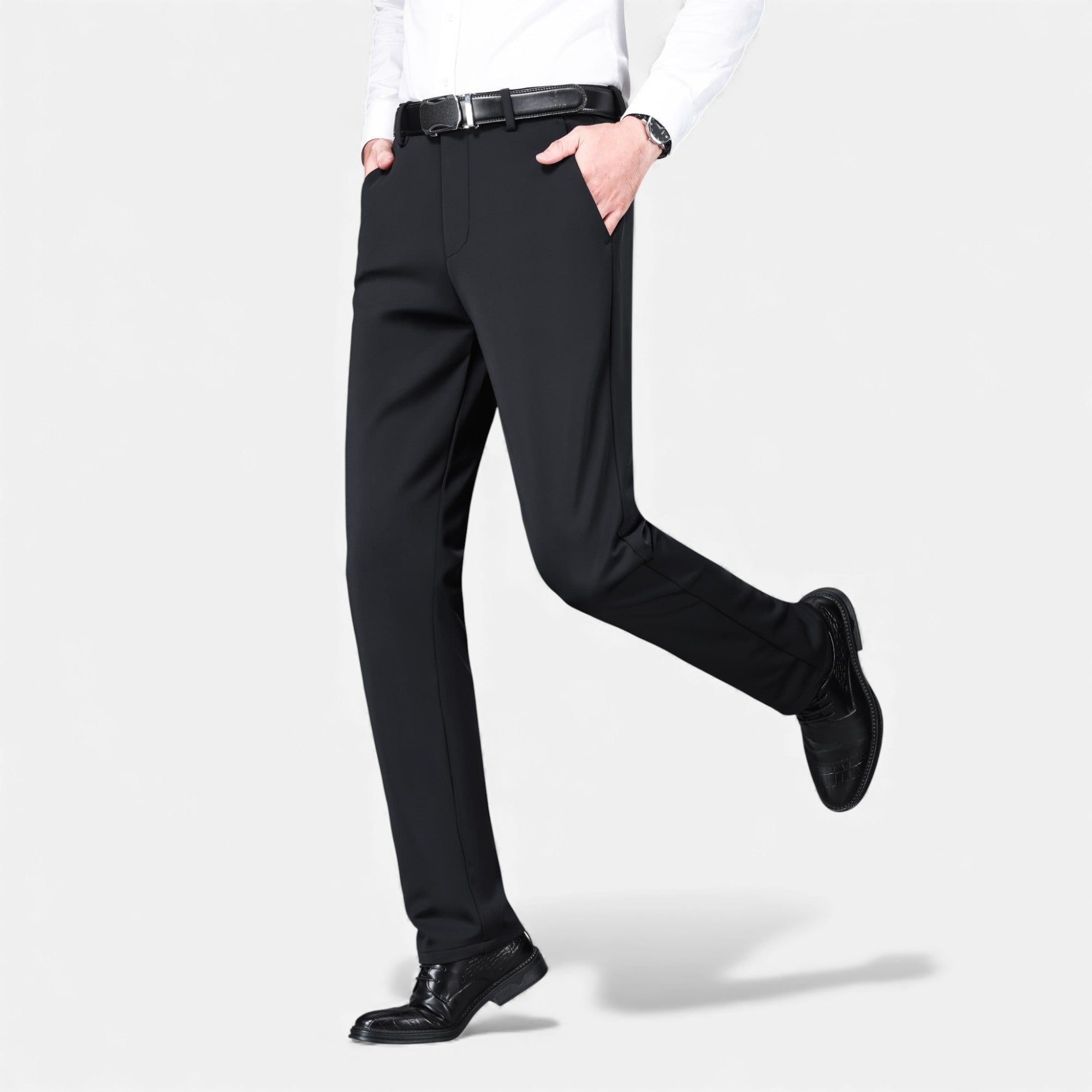 Zarenzio | Men's Polyamide Stretch Chino Pants