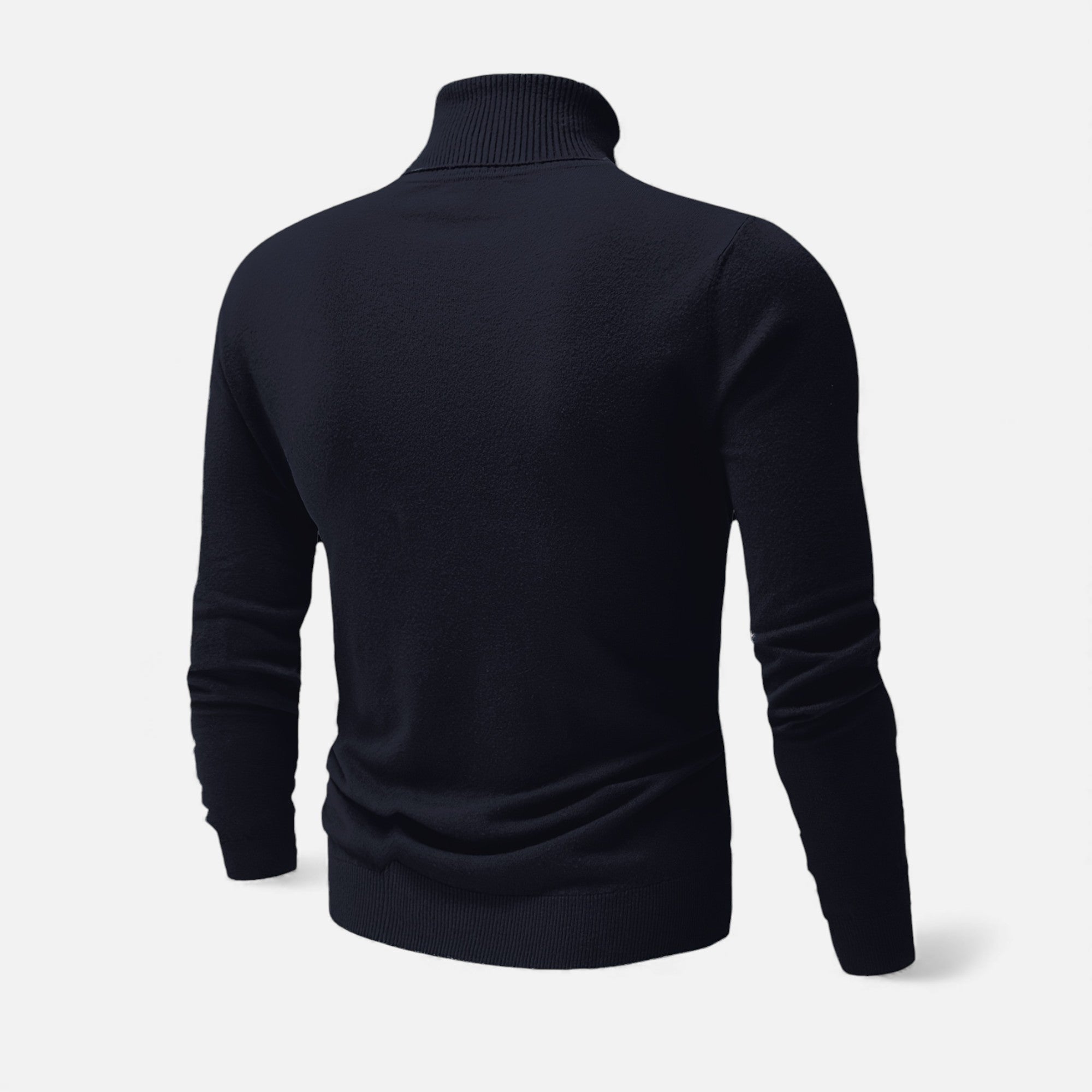 Zarenzio | Men's Viscose Blend Turtleneck Sweater