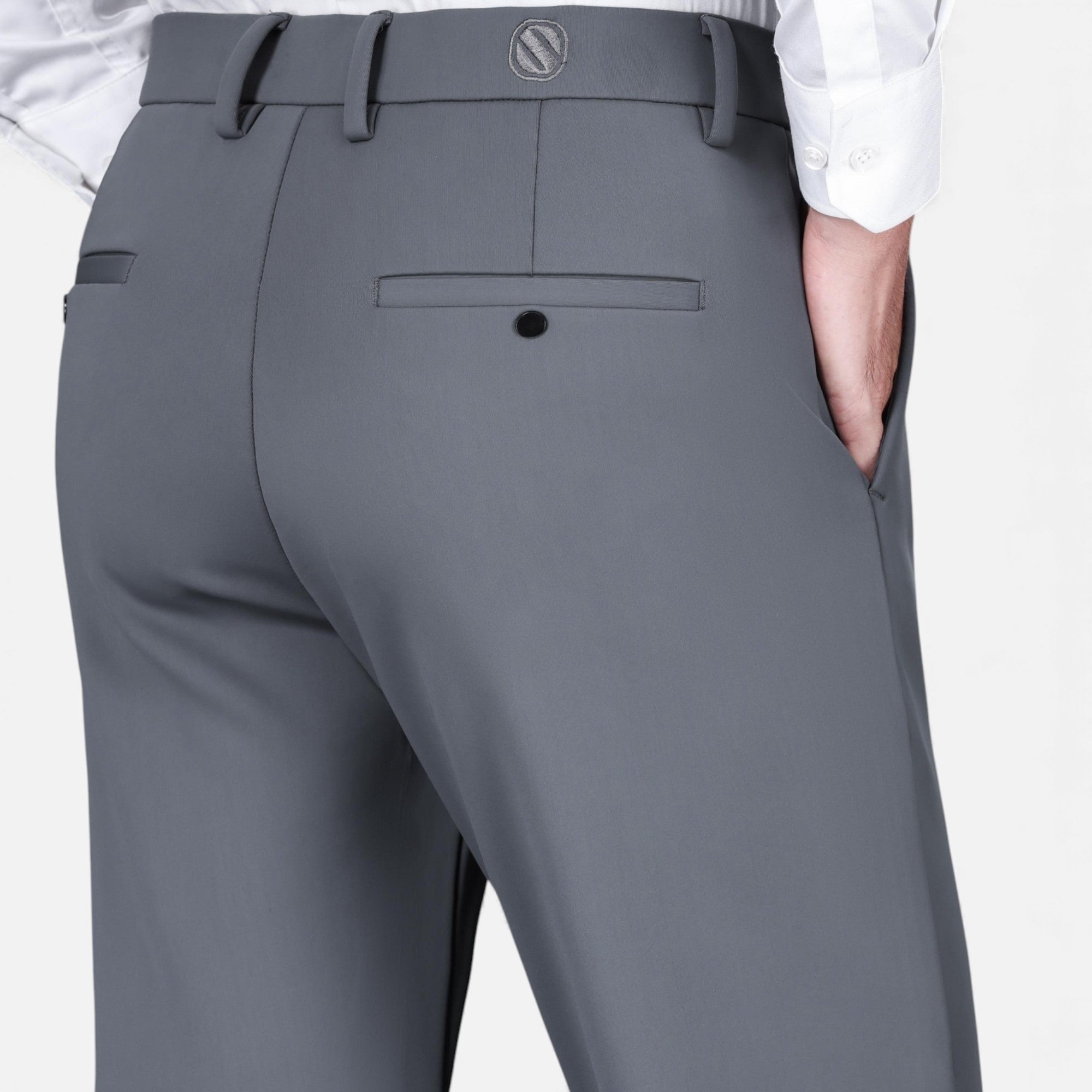Zarenzio | Men's Polyamide Stretch Chino Pants