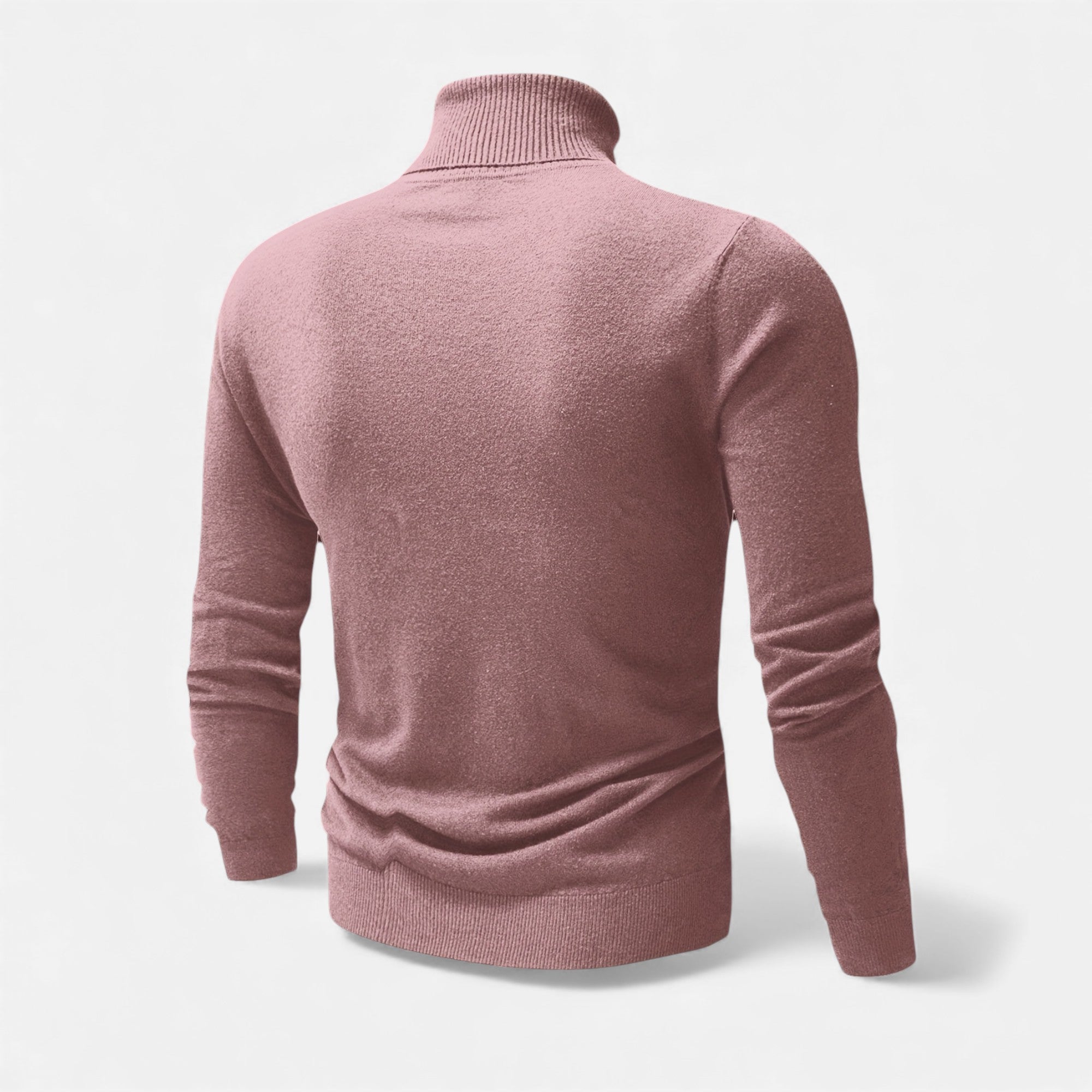 Zarenzio | Men's Viscose Blend Turtleneck Sweater