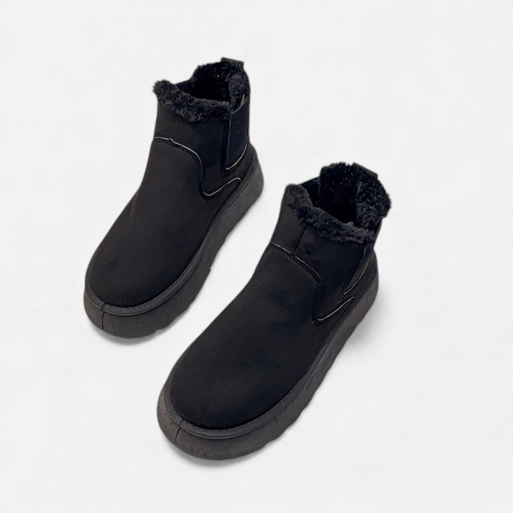 Zarenzio | Women's Retro Thickened Warm Height-Increasing Ankle Boots