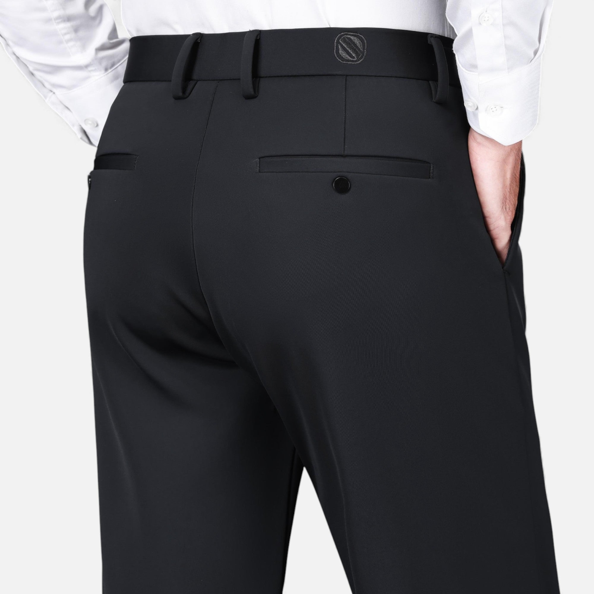 Zarenzio | Men's Polyamide Stretch Chino Pants
