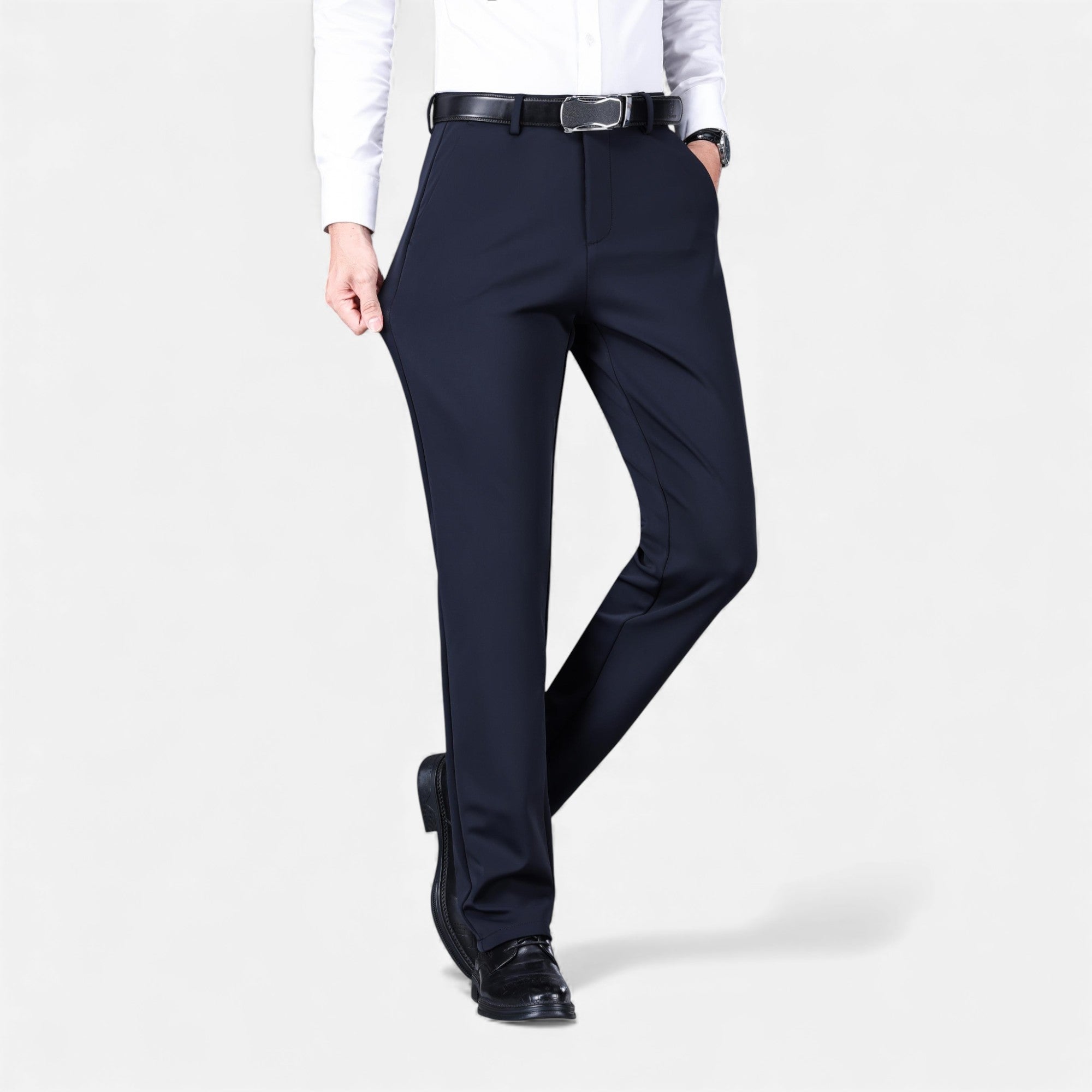 Zarenzio | Men's Polyamide Stretch Chino Pants