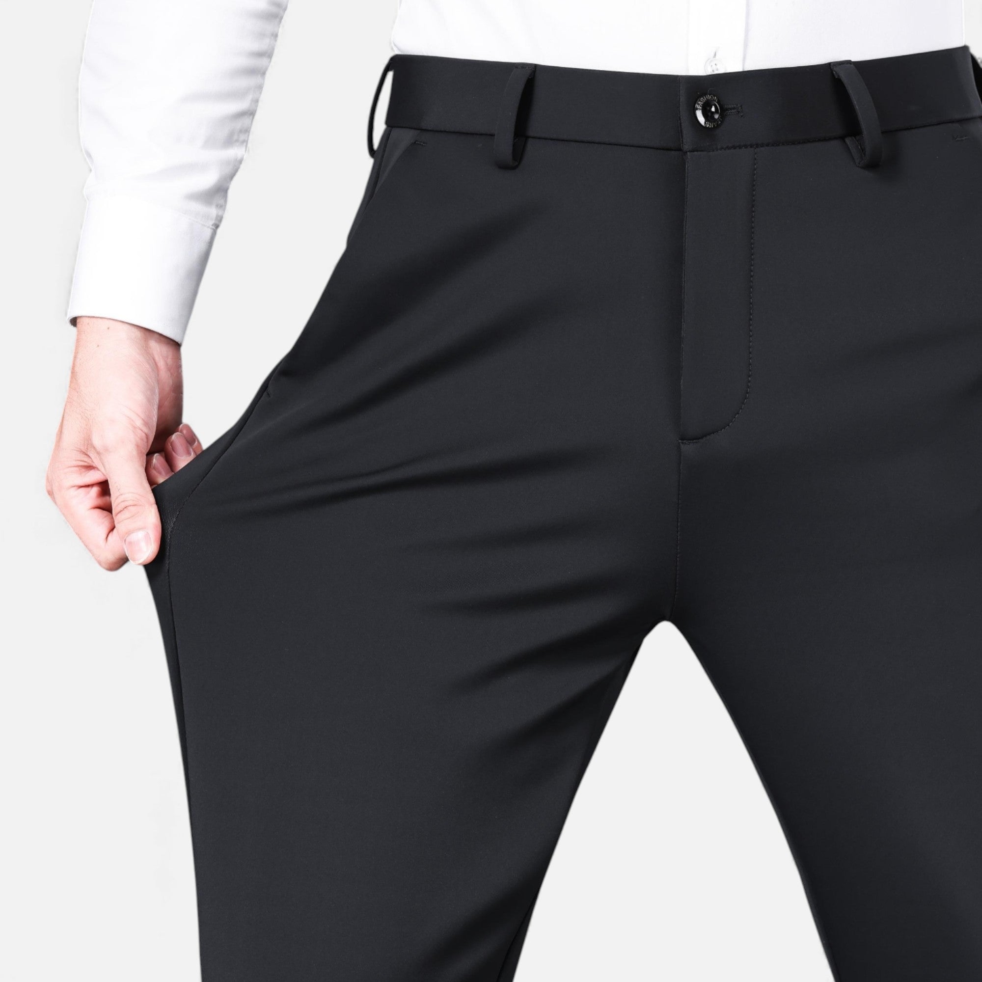 Zarenzio | Men's Polyamide Stretch Chino Pants