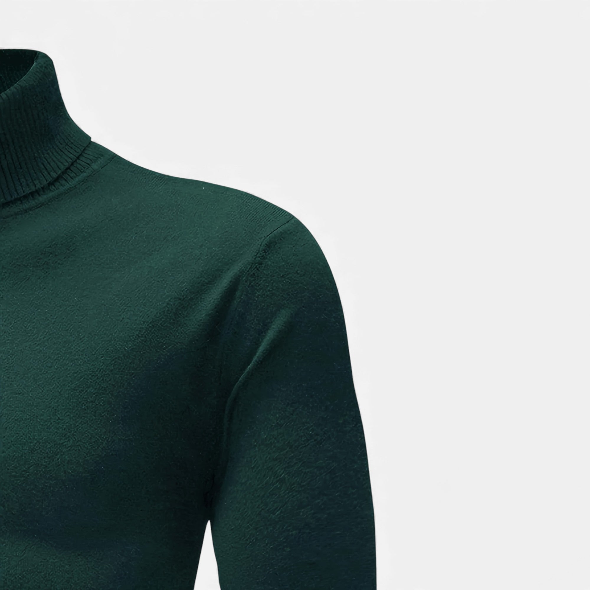 Zarenzio | Men's Viscose Blend Turtleneck Sweater