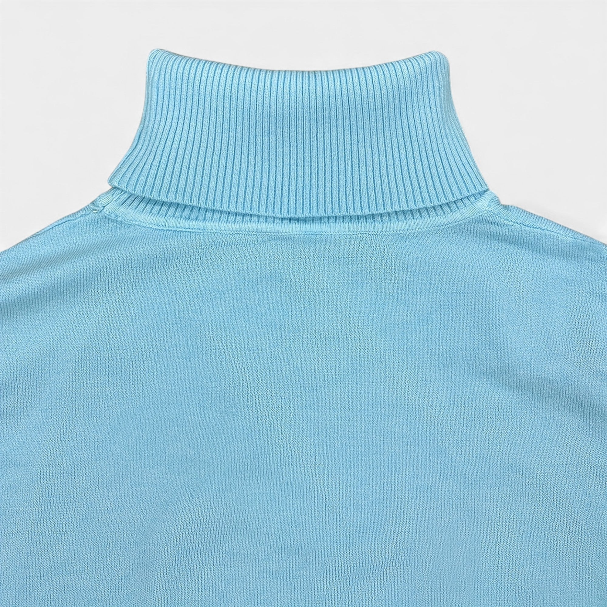 Zarenzio | Men's Viscose Blend Turtleneck Sweater