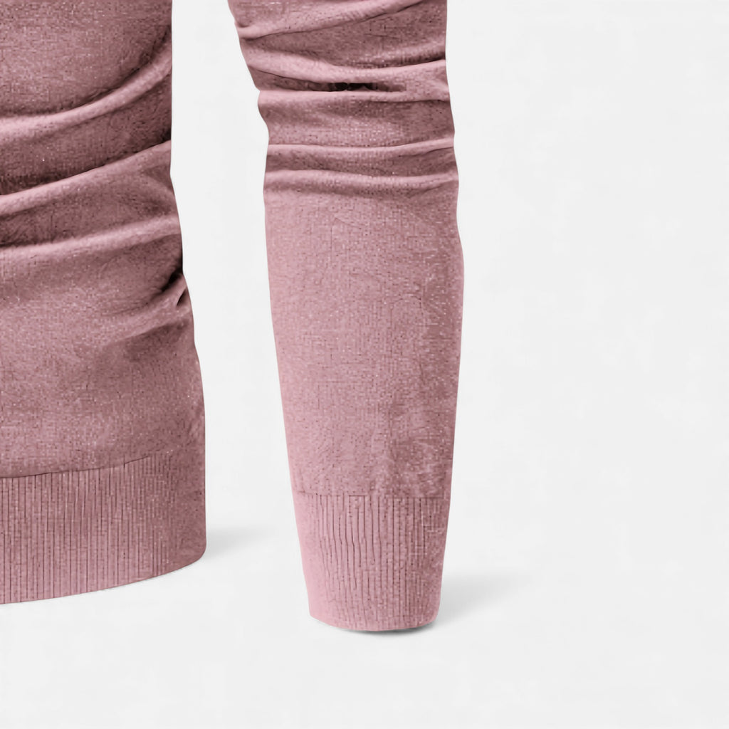 Zarenzio | Men's Viscose Blend Turtleneck Sweater