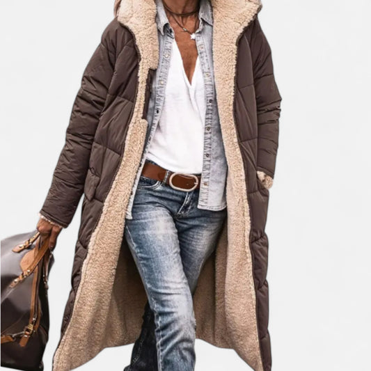 Zarenzio | Women’s Heritage Long Padded Coat