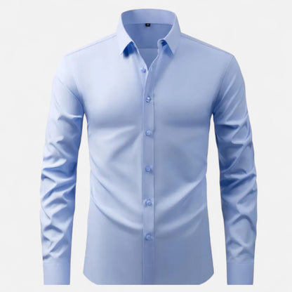 Zarenzio | Men’s Wrinkle-Free Tailored Business Shirt