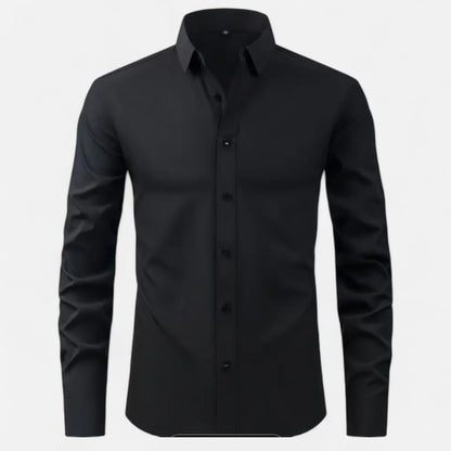 Zarenzio | Men’s Wrinkle-Free Tailored Business Shirt