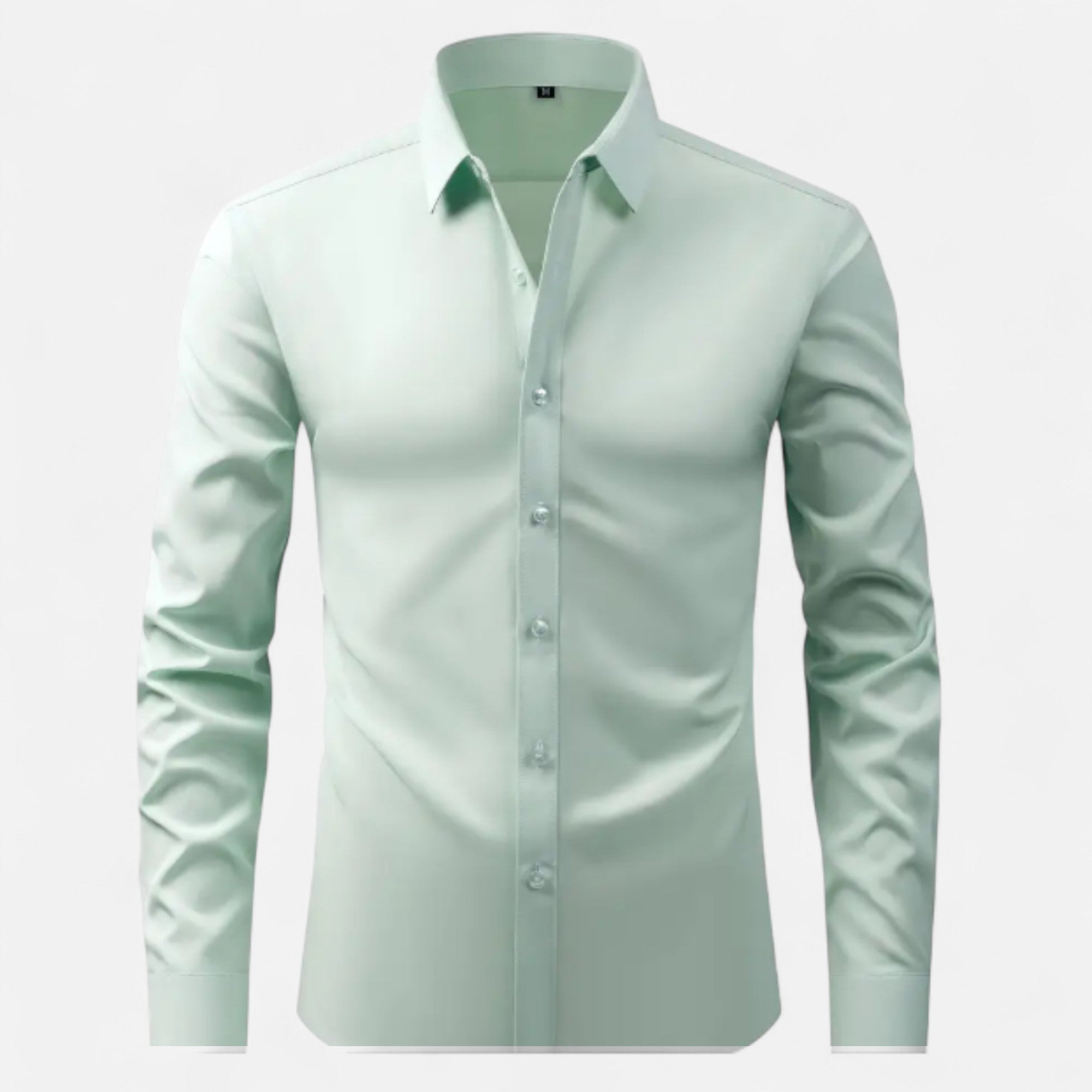 Zarenzio | Men’s Wrinkle-Free Tailored Business Shirt