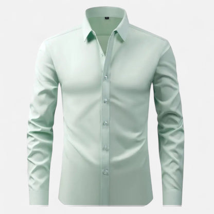 Zarenzio | Men’s Wrinkle-Free Tailored Business Shirt
