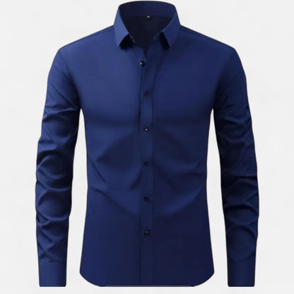 Zarenzio | Men’s Wrinkle-Free Tailored Business Shirt