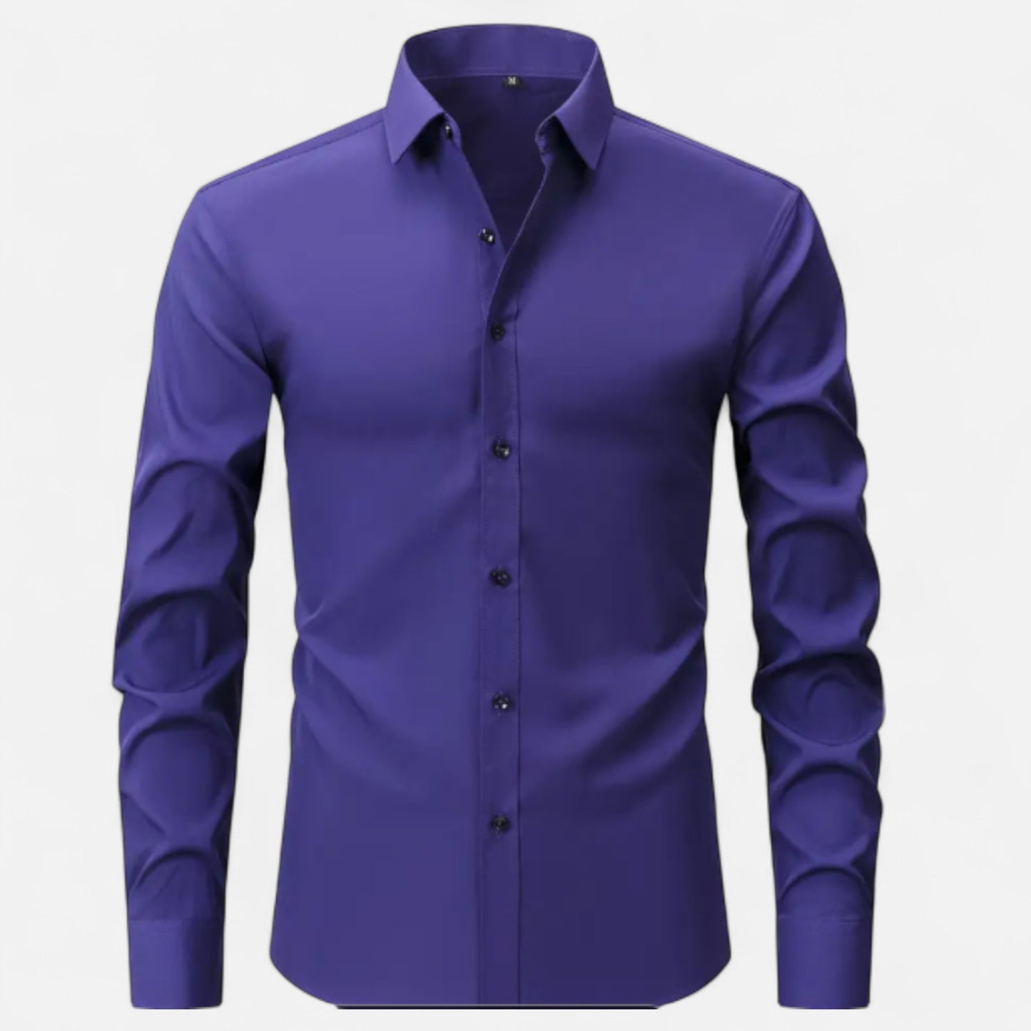 Zarenzio | Men’s Wrinkle-Free Tailored Business Shirt