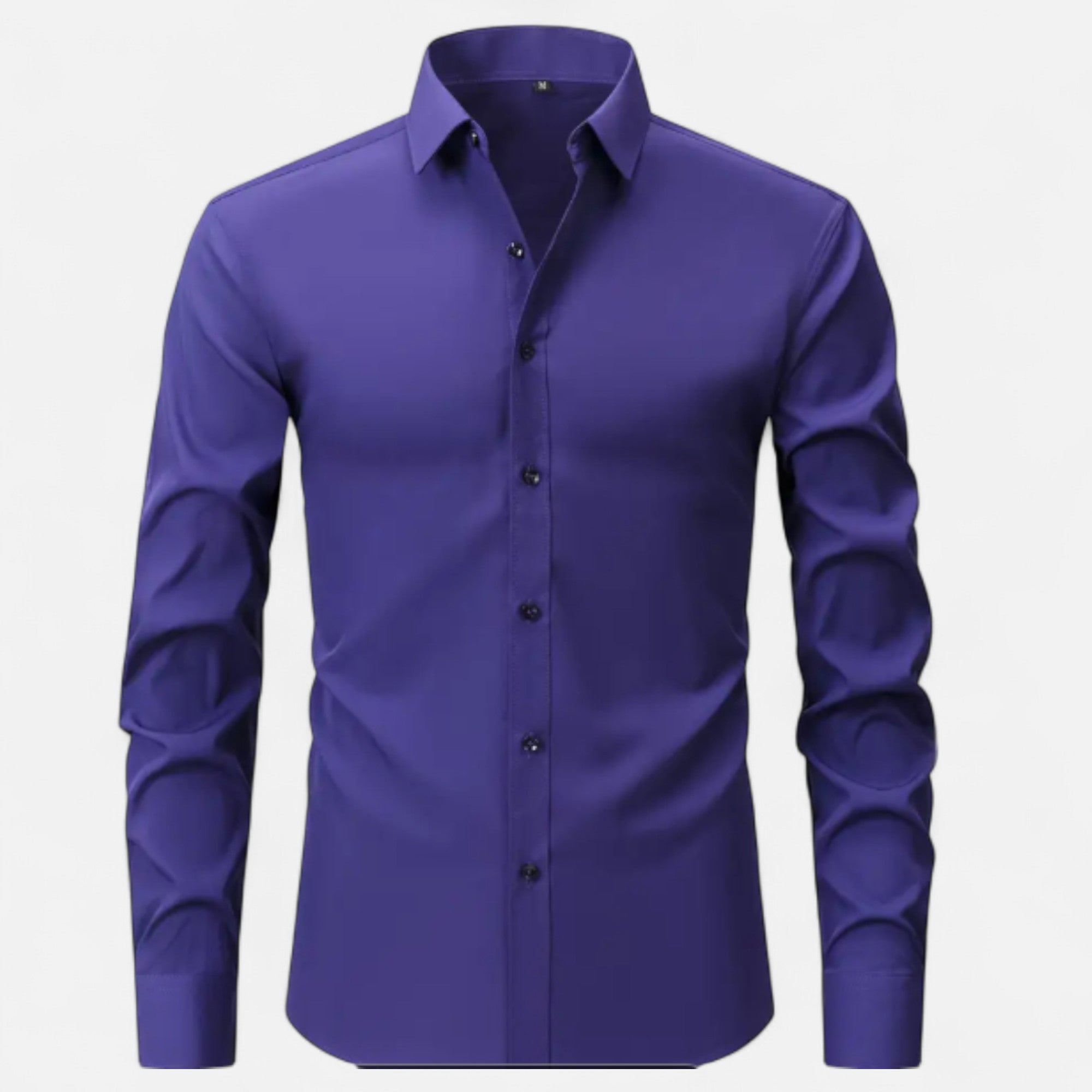 Zarenzio | Men’s Wrinkle-Free Tailored Business Shirt