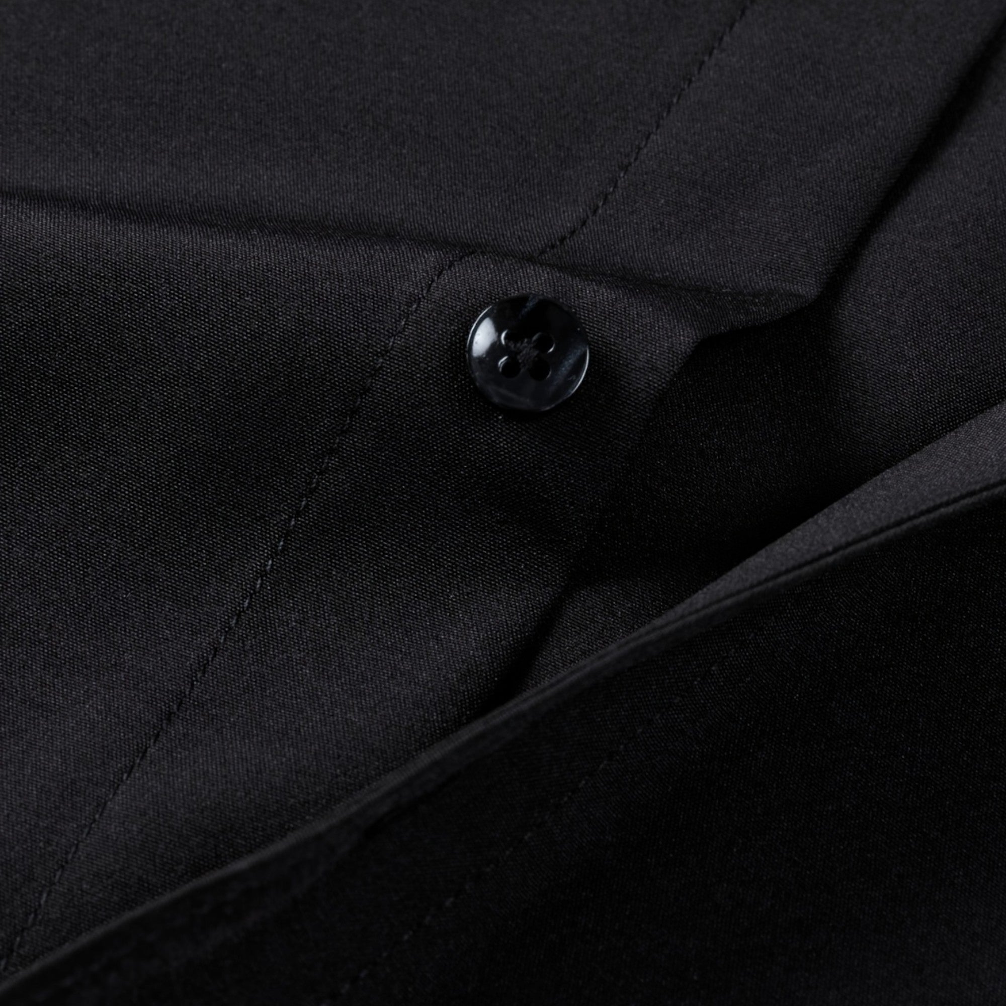 Zarenzio | Men's Polyester Slim-Fit Long Sleeve Business Shirt