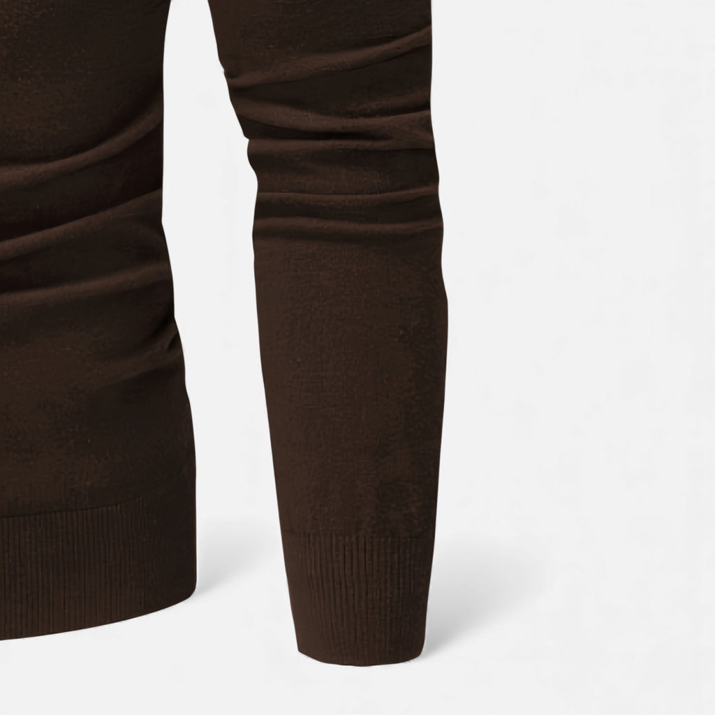 Zarenzio | Men's Viscose Blend Turtleneck Sweater