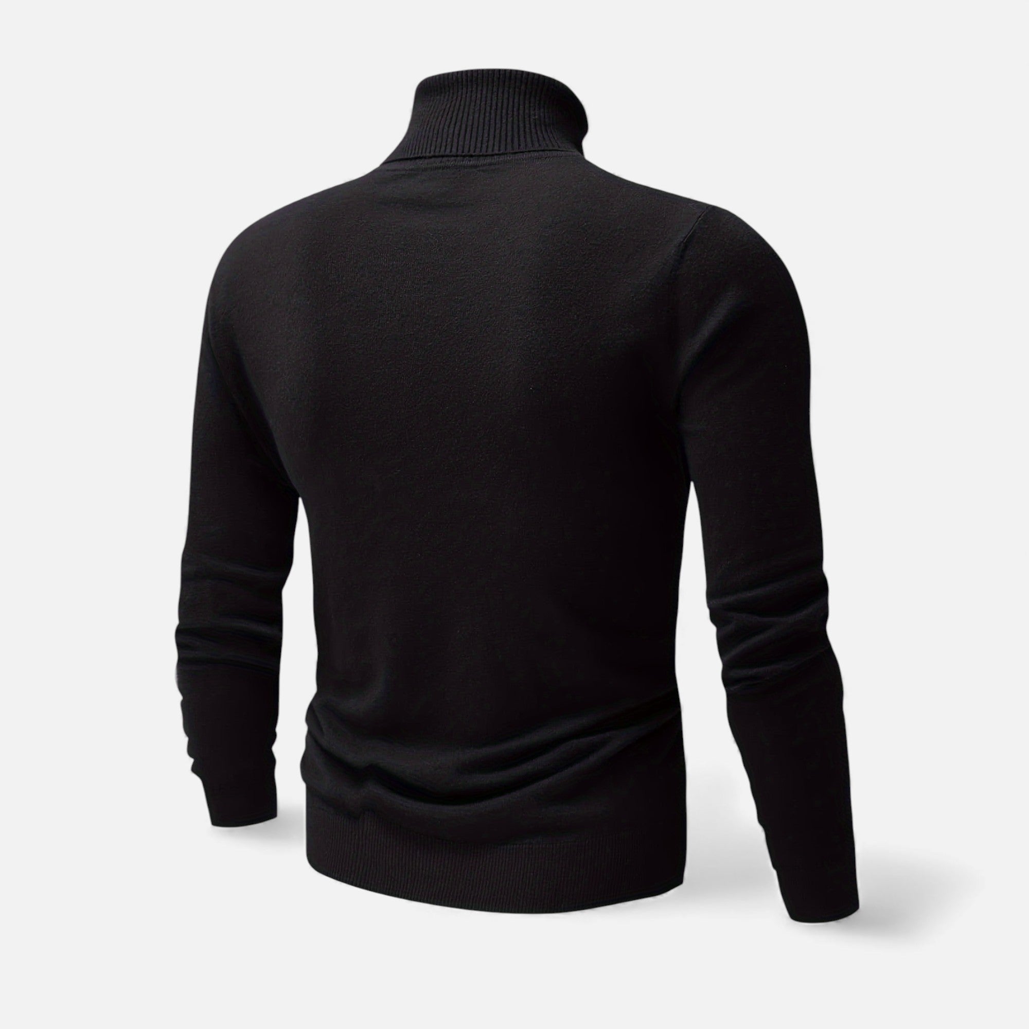 Zarenzio | Men's Viscose Blend Turtleneck Sweater