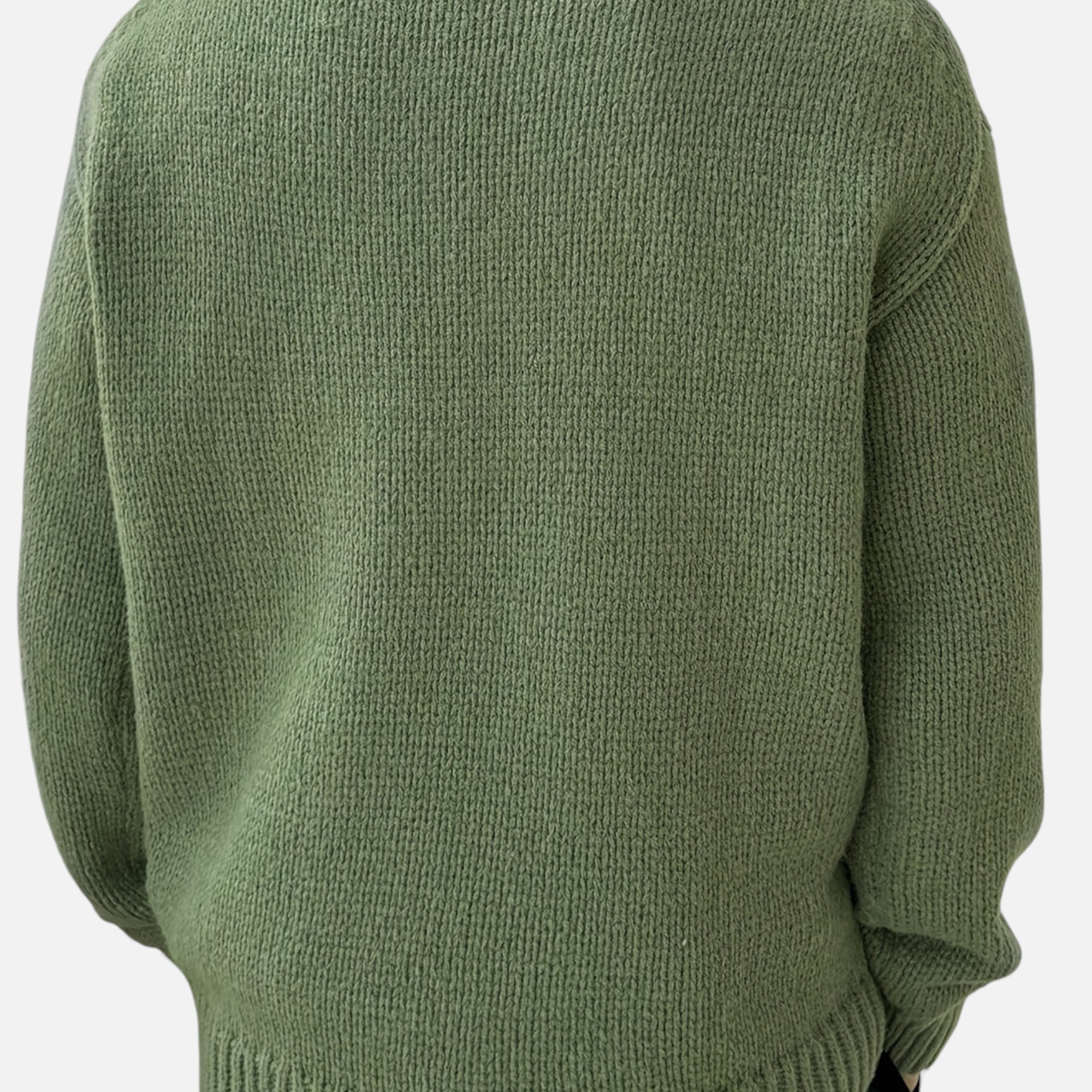Zarenzio | Men's Polyester Knitted Crew Neck Sweater