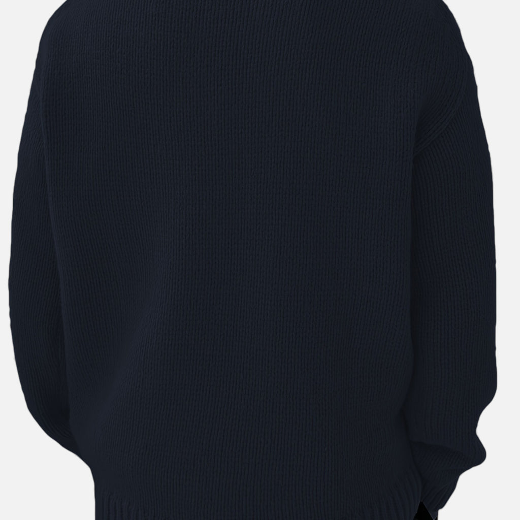 Zarenzio | Men's Polyester Knitted Crew Neck Sweater