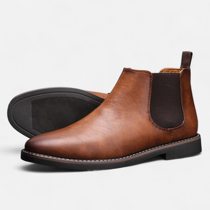 Zarenzio | Men's Synthetic Retro Chelsea Boots
