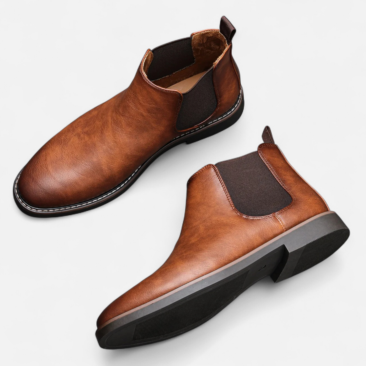 Zarenzio | Men's Synthetic Retro Chelsea Boots