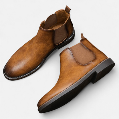 Zarenzio | Men's Synthetic Retro Chelsea Boots