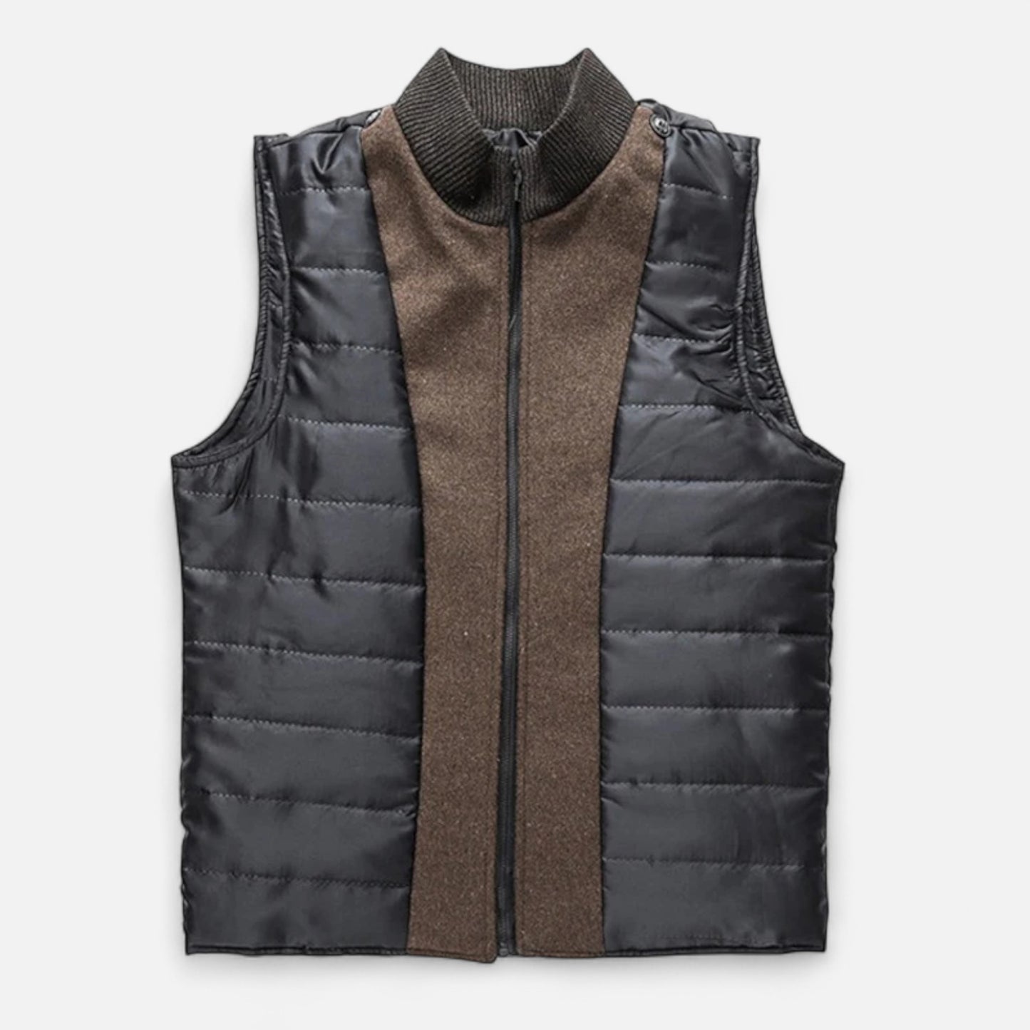 Zarenzio | Men's Polyester Wool Blend Slim Fit Winter Parka Jacket