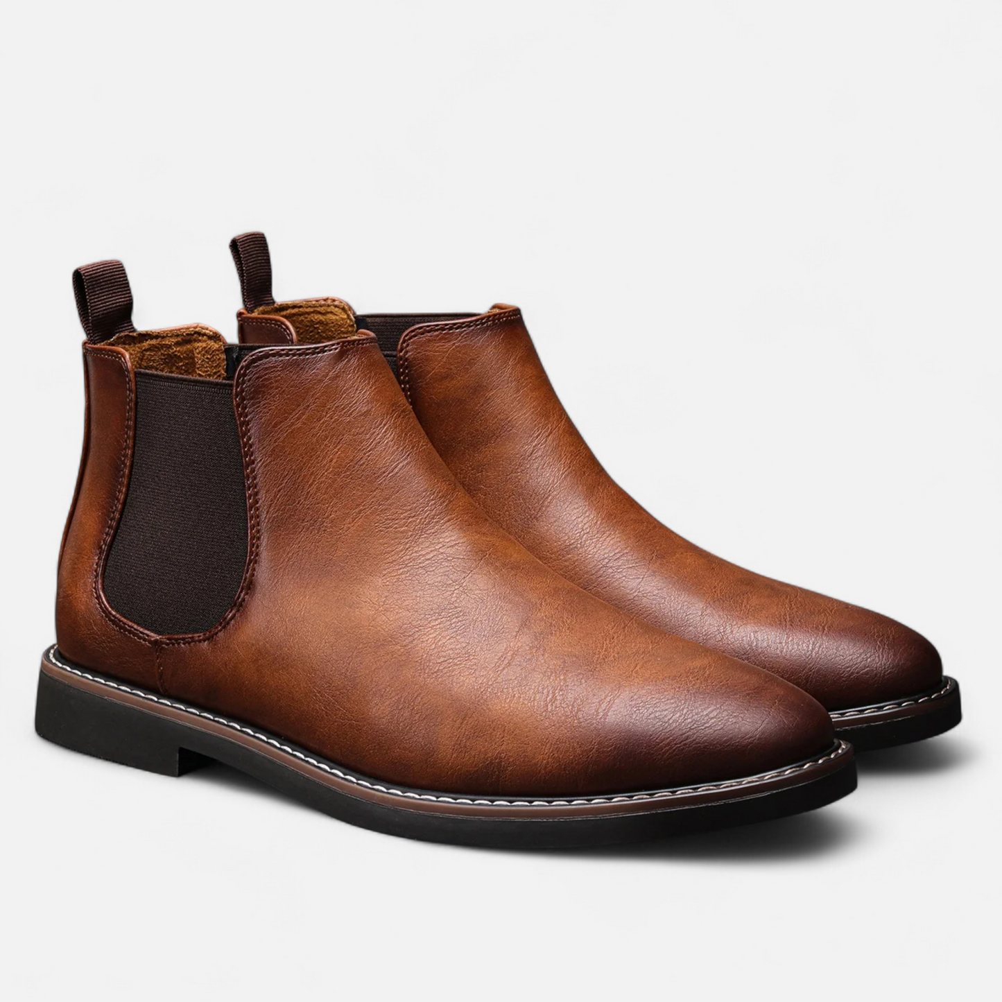 Zarenzio | Men's Synthetic Retro Chelsea Boots