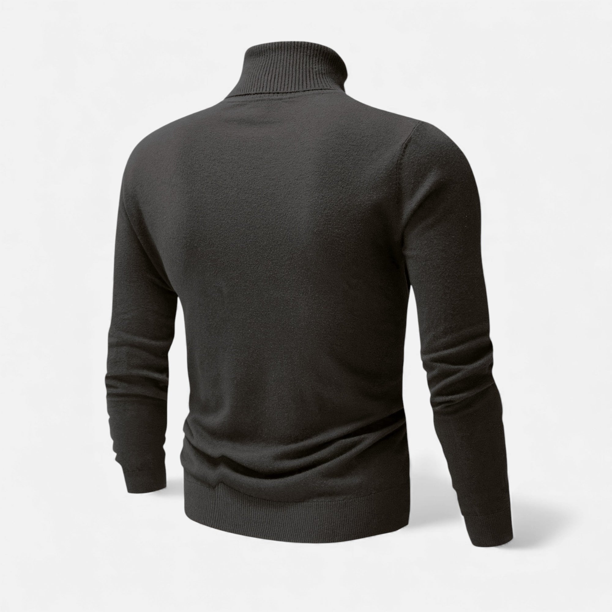 Zarenzio | Men's Viscose Blend Turtleneck Sweater