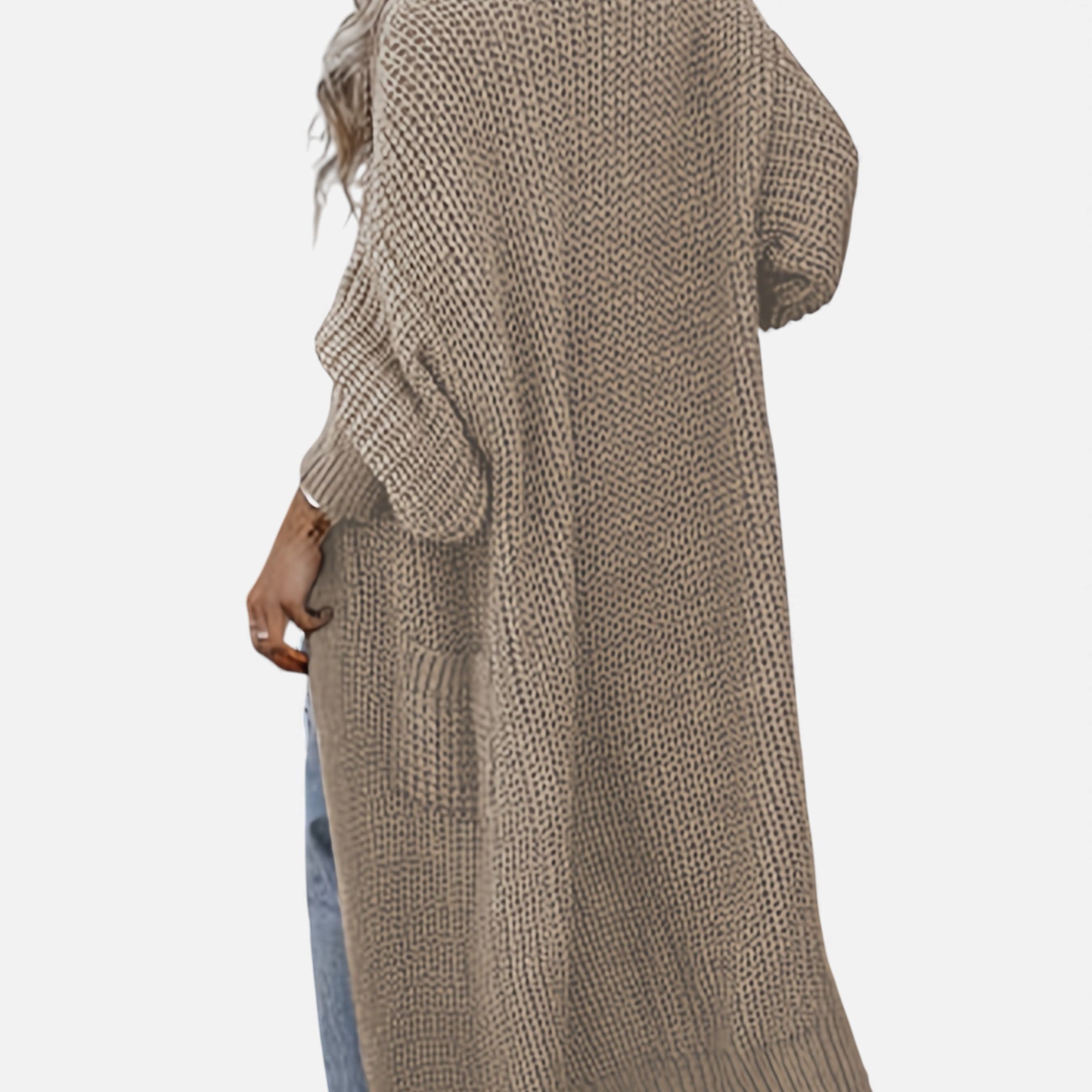 Zarenzio | Women’s Heritage Ribbed V-Neck Cardigan