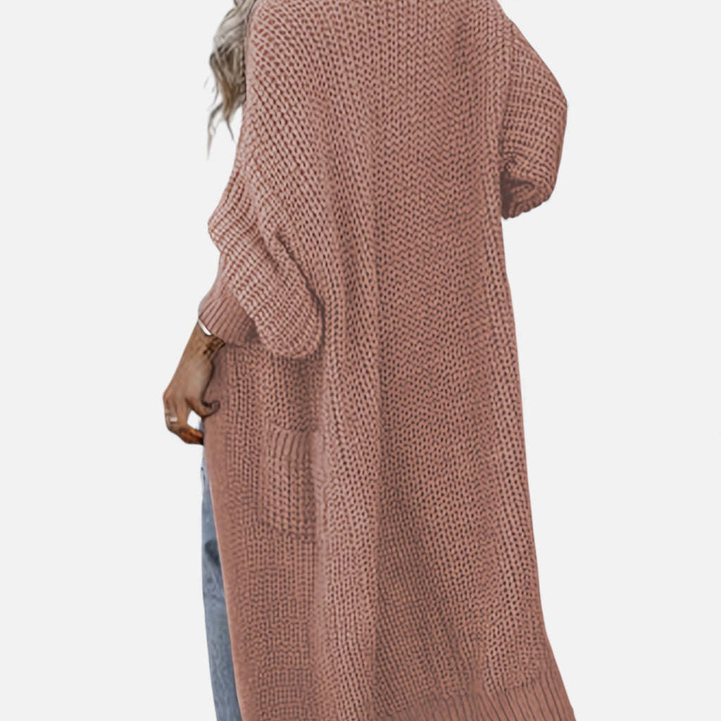 Zarenzio | Women’s Heritage Ribbed V-Neck Cardigan