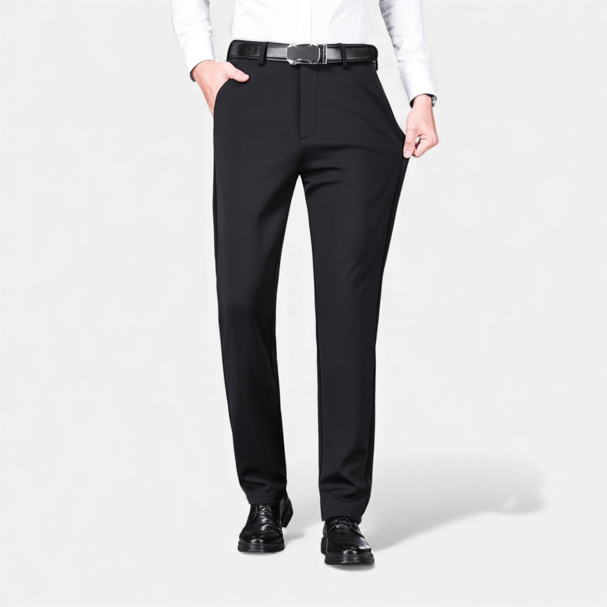 Zarenzio | Men's Polyamide Stretch Chino Pants