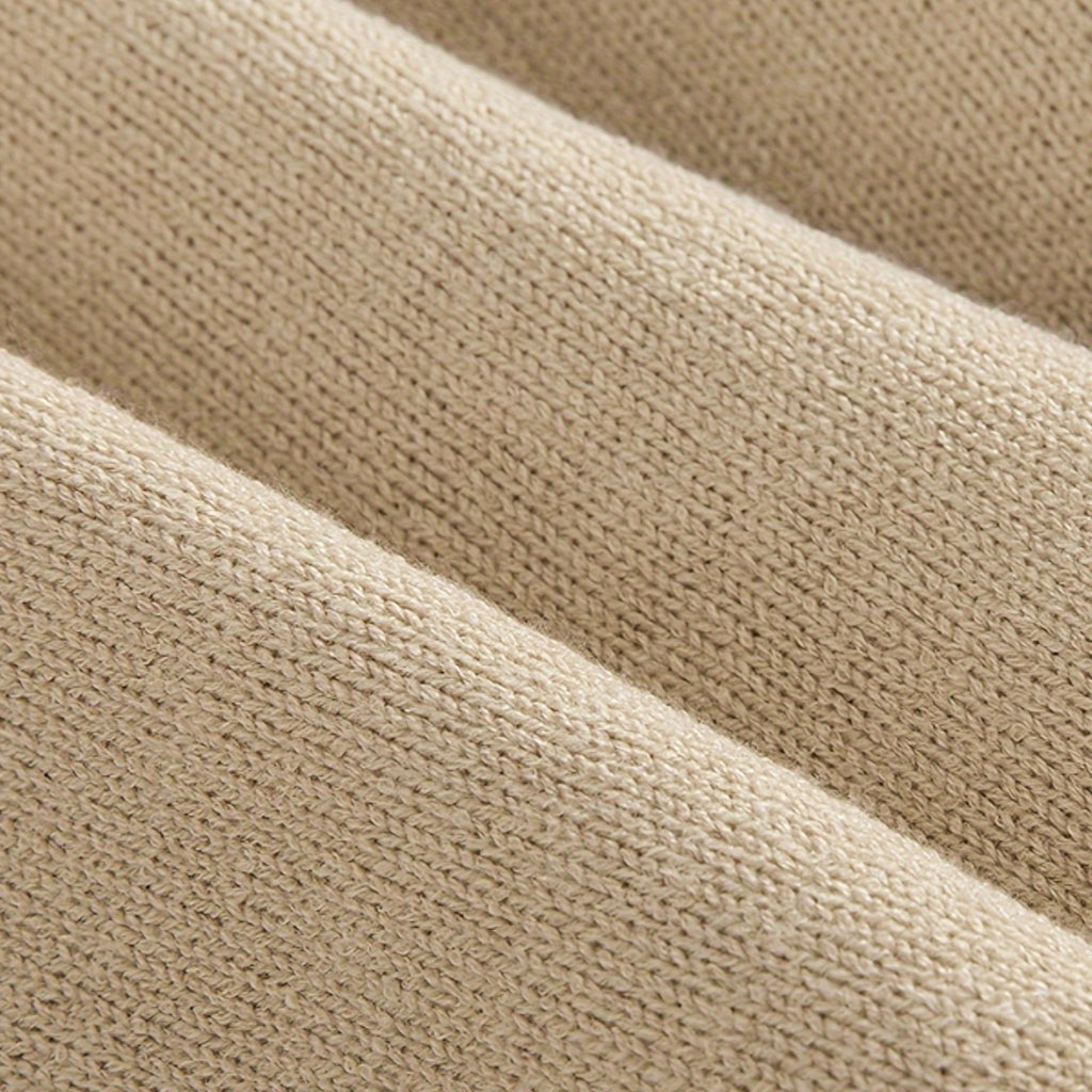 Zarenzio | Men's Polyester Knitted Crew Neck Sweater